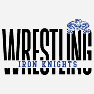Iron Knights Wrestling - Core Fleece Pullover Hooded Sweatshirt Design