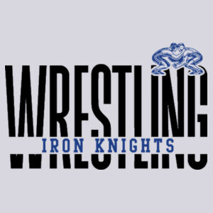 Iron Knights Wrestling - Long Sleeve Core Blend Tee Design