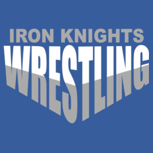 Iron Knights Wrestling - Core Fleece Crewneck Pocket Sweatshirt Design