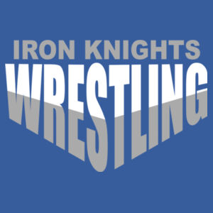 Iron Knights Wrestling - Core Blend Tee Design