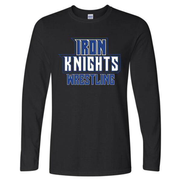 Iron Knights  - Softstyle® Long Sleeve T-Shirt Thumbnail