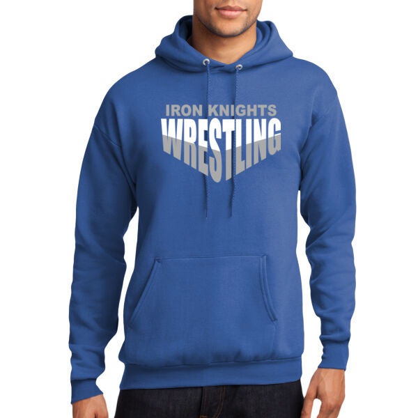Iron Knights Wrestling - Core Fleece Pullover Hooded Sweatshirt Thumbnail
