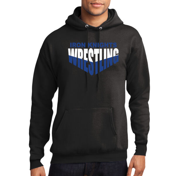 Iron Knights Wrestling - Core Fleece Pullover Hooded Sweatshirt Thumbnail