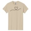 Heavy Cotton 100% Cotton T Shirt Thumbnail